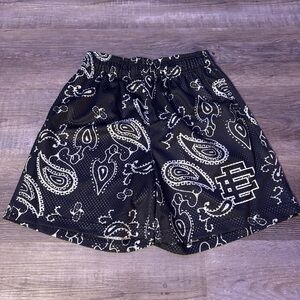 Black Paisley Eric Emmanuel Men's Shorts